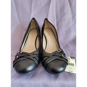 Jessica Simpson Wedge Heels Women's 8.5M Black Quincie